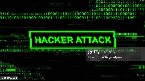 abstract technical background - "hacker attack" - ransomware attack stock illustrations