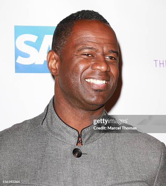 Singer Brian McKnight attends the 8th All Star Celebrity Classic benefiting the Mr October Foundation for Kids at Cosmopolitan Hotel on November 11,...