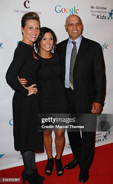 Reggie Jackson attends the 8th All Star Celebrity Classic benefiting the Mr October Foundation for Kids at Cosmopolitan Hotel on November 11, 2012 in...