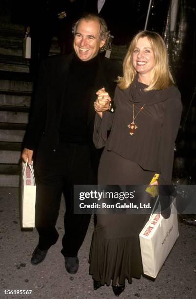 Musician Jimmy Buffett and Jane Slagsvol attend Random House Dinner Party For Richard Avedon on September 27, 1993 at the New York Public Library in...