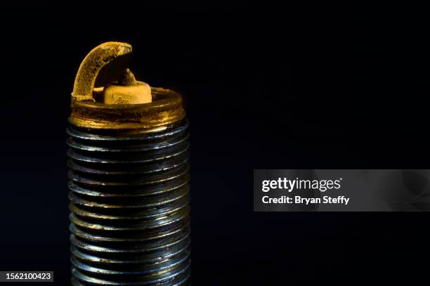 used spark plug - spark plug stock pictures, royalty-free photos & images