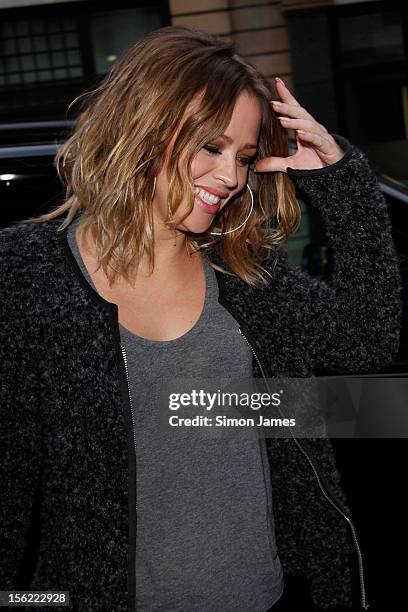 Kimberley Walsh sighting on November 12, 2012 in London, England.