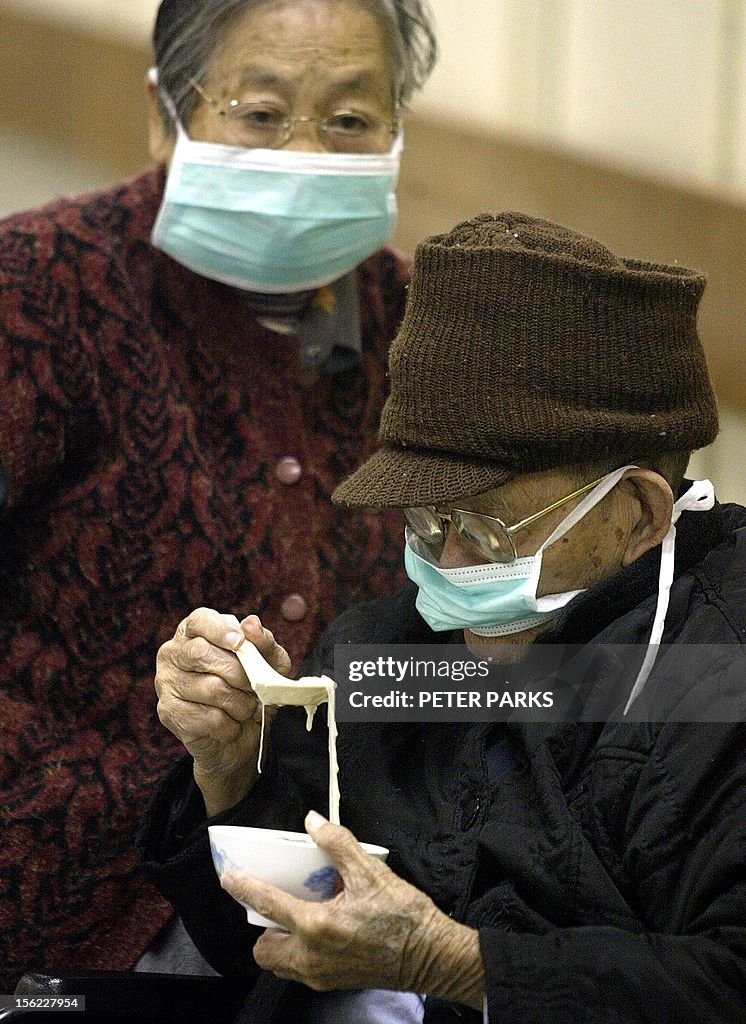 HONG KONG-HEALTH-ELDERLY-EAT