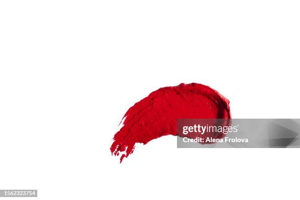 lipstick swatches - human lips stock photos et images de collection