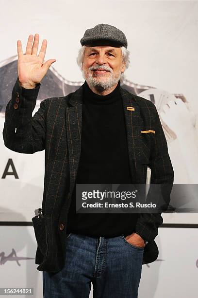 Director Michele Placido attends 'The Lookout' Photocall during the 7th Rome Film Festival at the Auditorium Parco Della Musica on November 12, 2012...