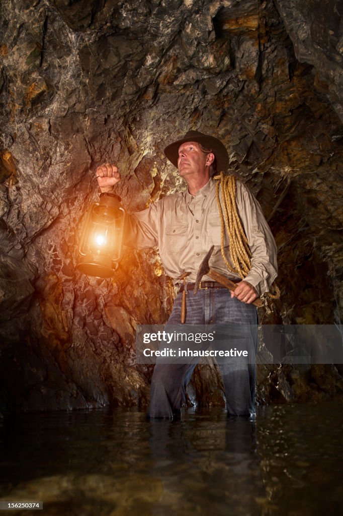 Vintage Cave Explorer