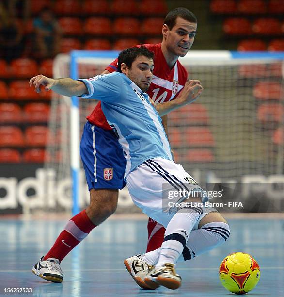 Peter Rajcevic Serbia V Argentina Round Of 16 Fifa Futsal World Cup Thailand 2012 ...