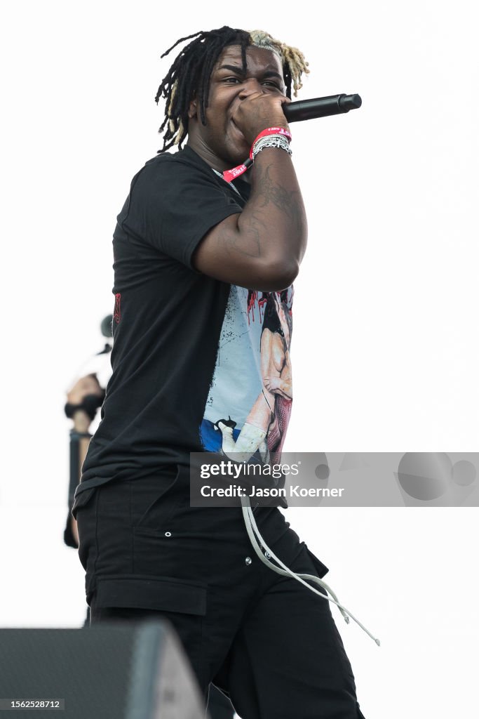 Gay Rapper Ken American rapper Ken Carson performs onstage during day one of Rolling ...