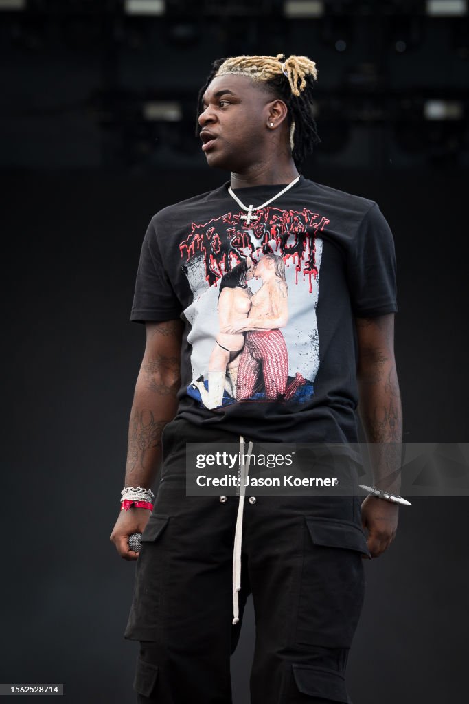 Gay Rapper Ken American rapper Ken Carson performs onstage during day one of Rolling ...