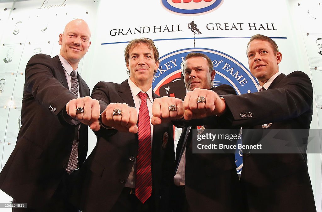 2012 Hockey Hall Of Fame Induction - Photo Opportunity