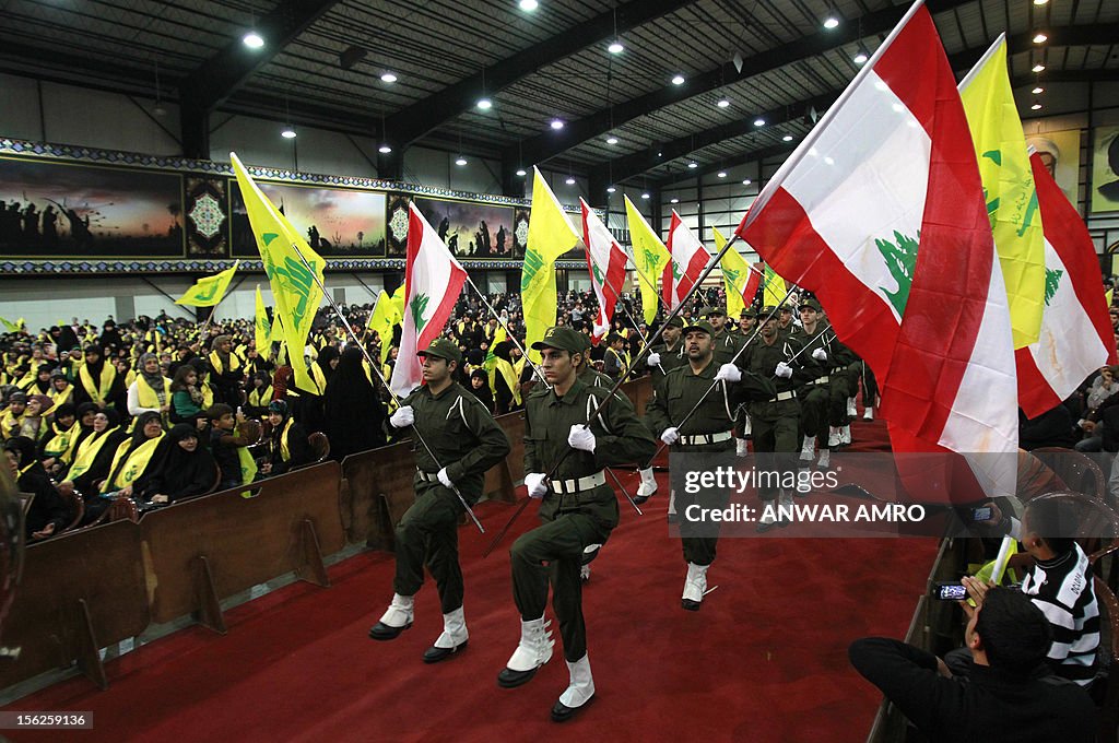 LEBANON-POLITICS-HEZBOLLAH-MARTYRS-DAY