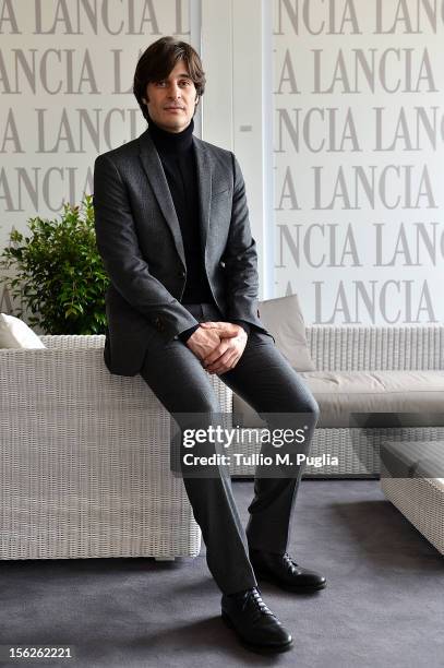 Lino Guanciale attends the 7th Rome Film Festival at Lancia Cafe on November 12, 2012 in Rome, Italy.