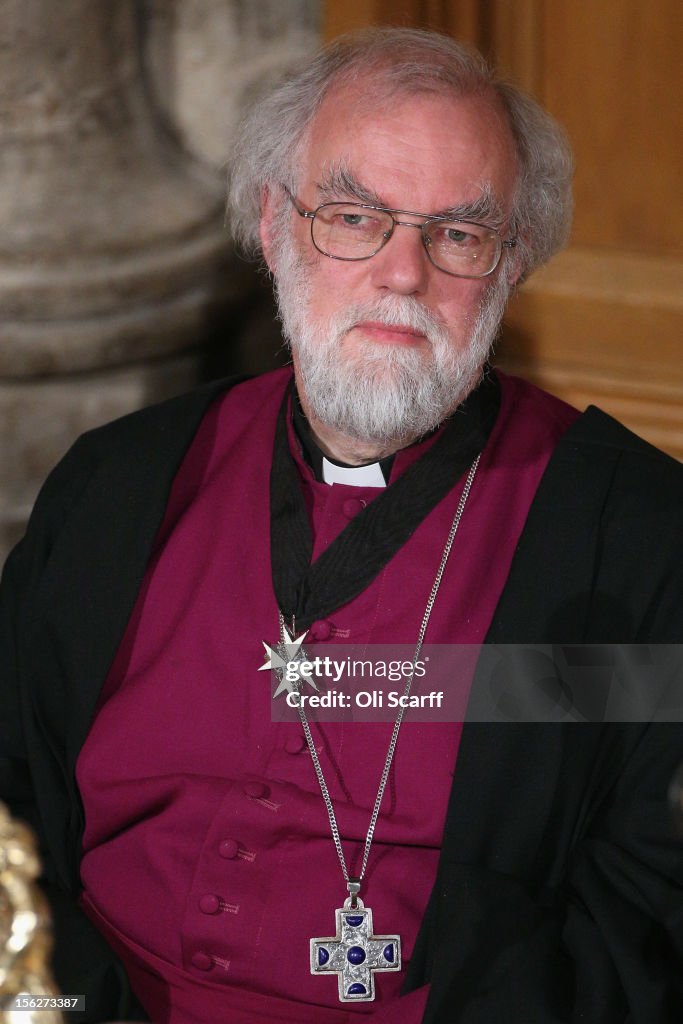 Prime Minister David Cameron Attends The Lord Mayor's Banquet