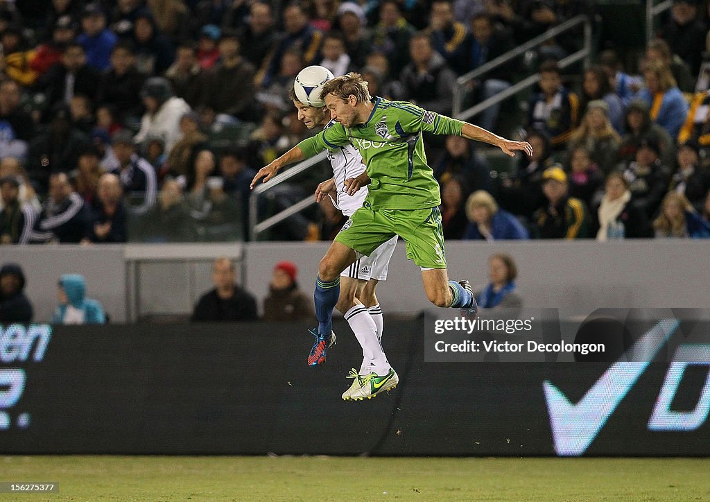 Seattle Sounders v Los Angeles Galaxy - Western Conference Championship - Leg 1