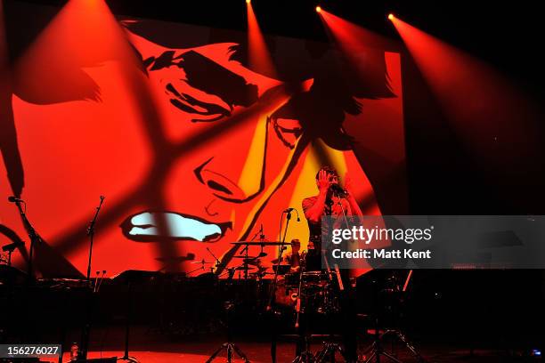 Gotye performs at Hammersmith Apollo on November 12, 2012 in London, England.