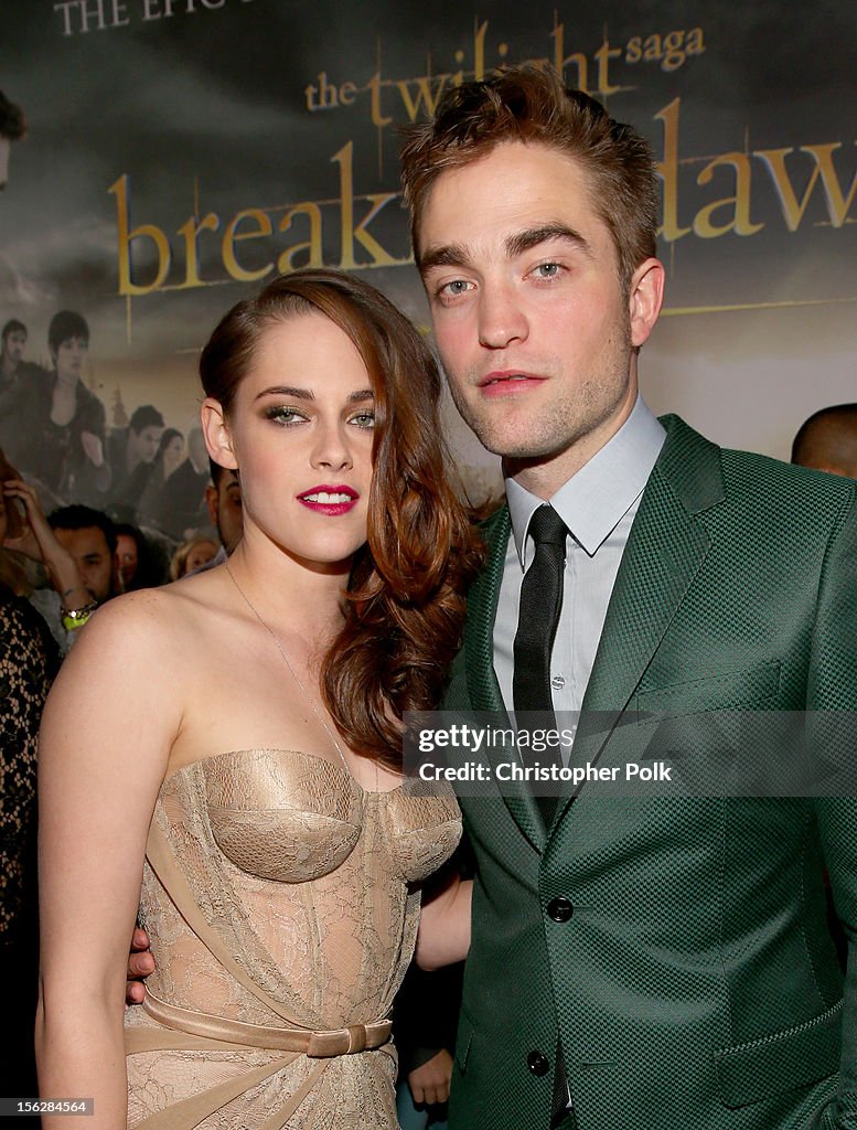 Premiere Of Summit Entertainment's "The Twilight Saga: Breaking Dawn - Part 2" - Red Carpet