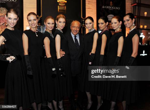 Fawaz Gruosi attends the de Grisogono private dinner at 17 Berkeley St on November 12, 2012 in London, England.