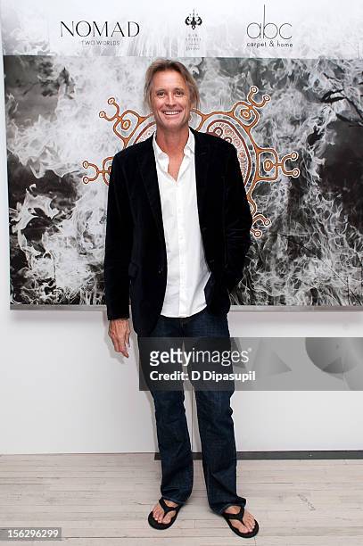 Russell James attends the Raw Spirit - Fire Tree fragrance oil and Nomad Two Worlds book launch event at ABC Carpet & Home on November 12, 2012 in...