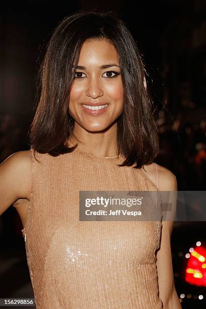 Actress Julia Jones arrives at "The Twilight Saga: Breaking Dawn - Part 2" Los Angeles premiere at Nokia Theatre L.A. Live on November 12, 2012 in...