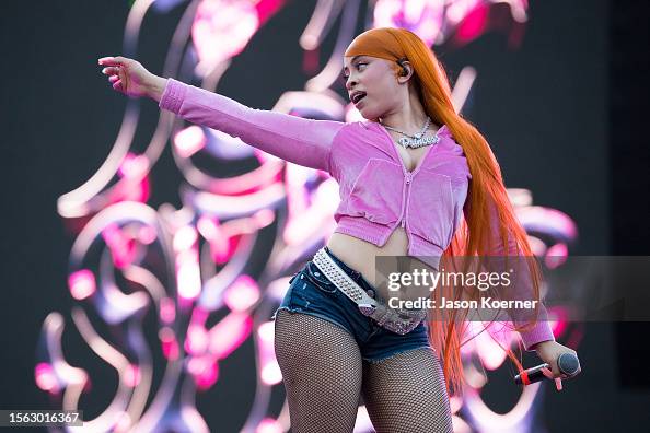 Ice Spice Rapper Photo Transparent American rapper Ice Spice performs onstage during day one of Rolling ...
