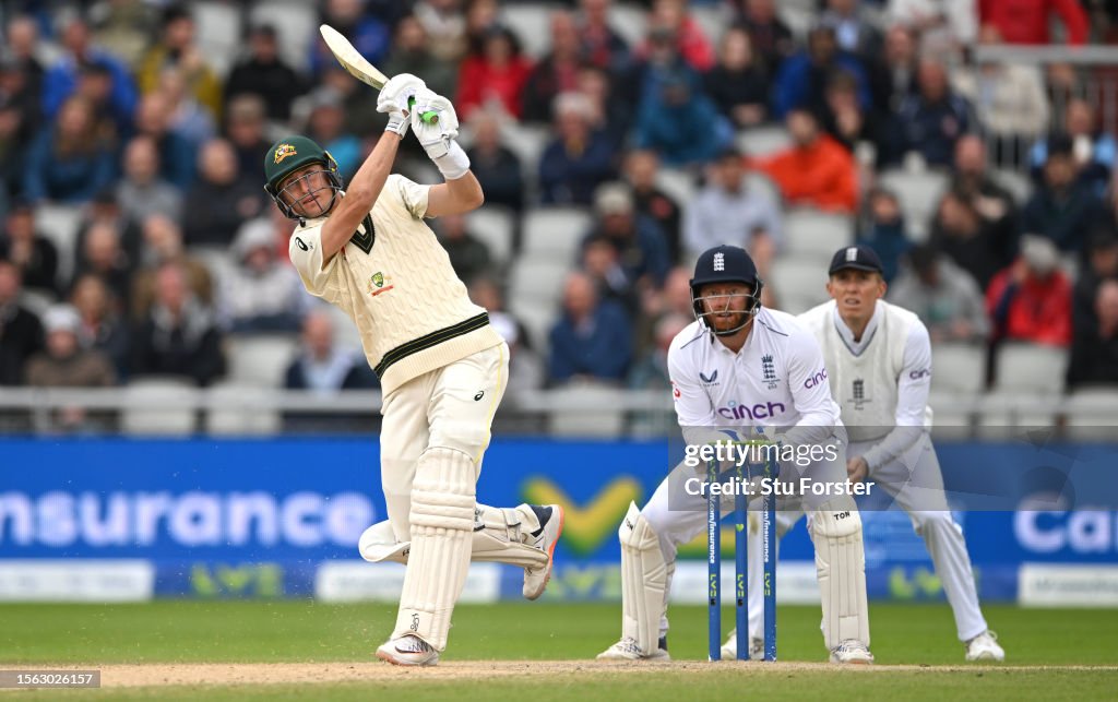 England v Australia - LV= Insurance Ashes 4th Test Match: Day Four