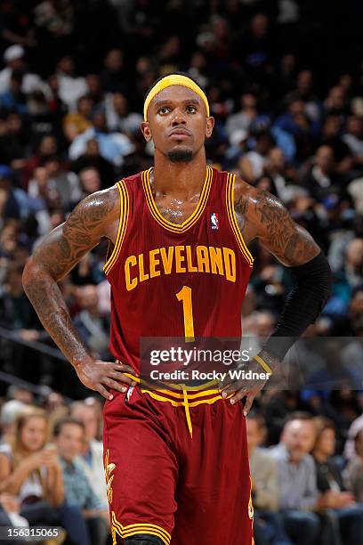 Daniel Gibson of the Cleveland Cavaliers in a game against the Golden State Warriors on November 7, 2012 at Oracle Arena in Oakland, California. NOTE...