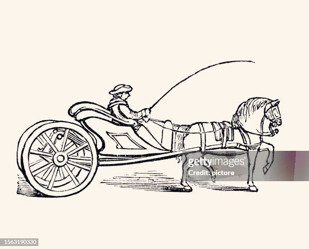 stockillustraties, clipart, cartoons en iconen met transportation in 1860 (xxxl with many details) - 1860
