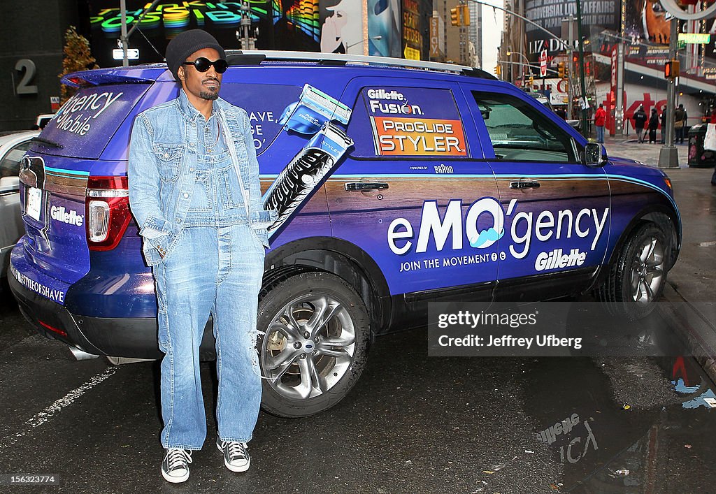Andre 3000 And Gillette "Movember" Event