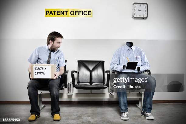 patent office series: invisible man - invisible stock pictures, royalty-free photos & images
