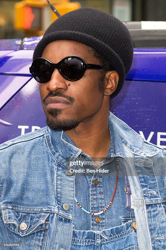 Andre 3000 And Gillette "Movember" Event