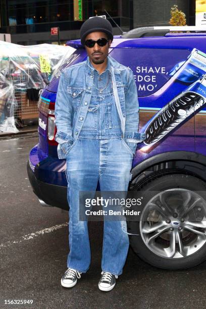 Andre 3000 attends the Gillette "Movember" Event on November 13, 2012 in New York City.
