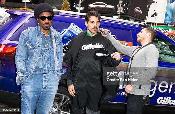 Andre 3000 attends the Gillette "Movember" Event on November 13, 2012 in New York City.