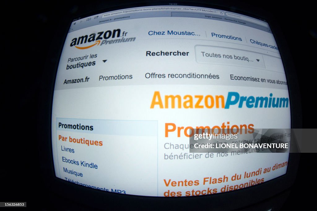 FRANCE-COMPANY-AMAZON-COMMERCE-TAXATION-BOOKS-BUSINESS