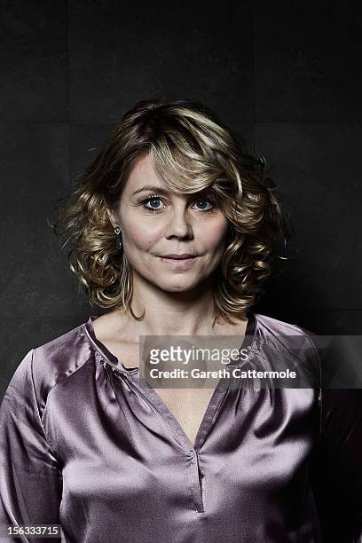 Actress Anne Louise Hassing during the 'Goltzius And The Pelican Company' portrait session at the 7th Rome Film Festival on November 13, 2012 in...