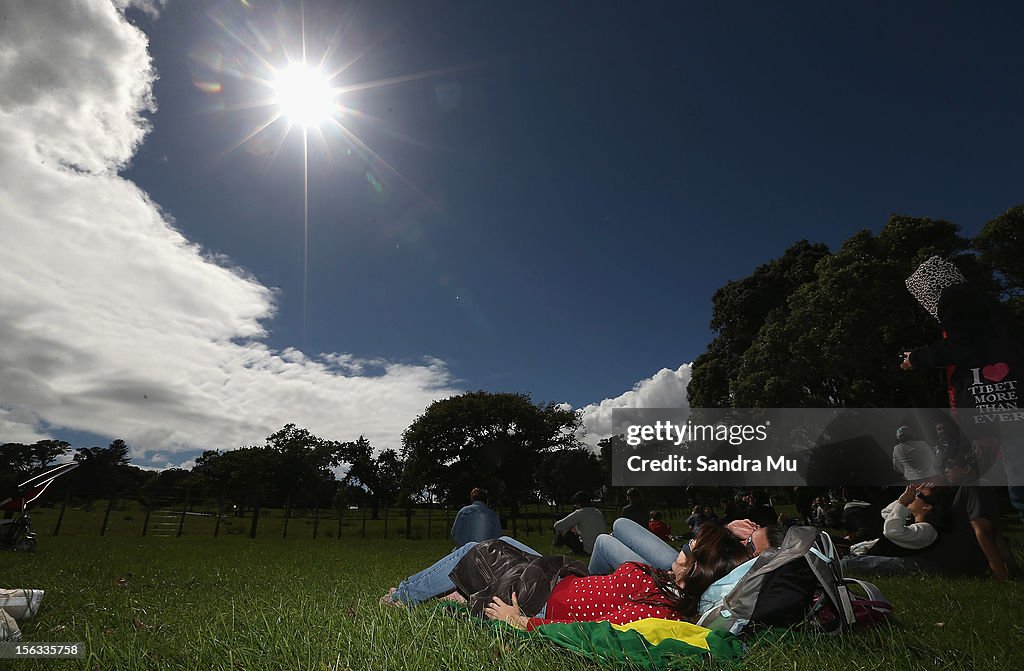 Solar Eclipse Passes Over New Zealand