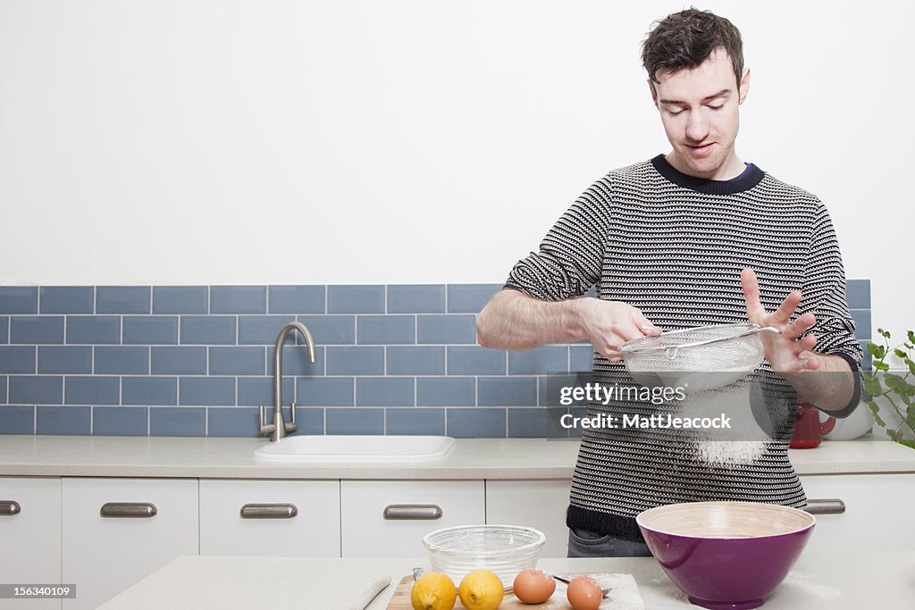 Baking cakes