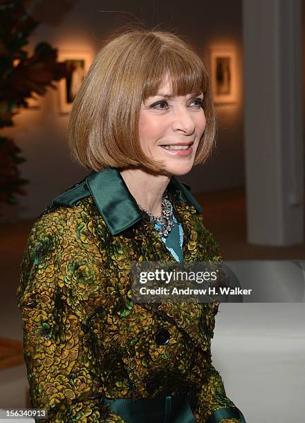 Anna Wintour attends The Ninth Annual CFDA/Vogue Fashion Fund Awards at 548 West 22nd Street on November 13, 2012 in New York City.