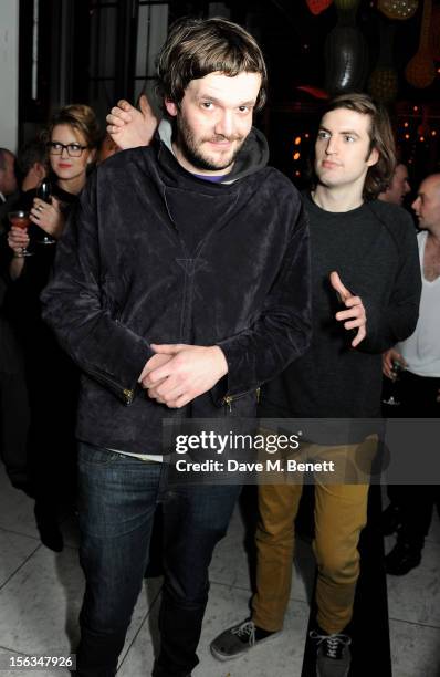 Jamie Reynolds attends the opening of new restaurant SushiSamba London in Heron Tower on November 13, 2012 in London, England.