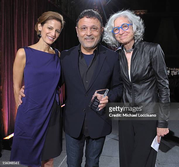 Glamour Editor in Chief Cindi Leive, Designer Elie Tahari and Founder and CEO of WWO, Dr. Jane Aronson attend the Worldwide Orphans 15th Anniversary...