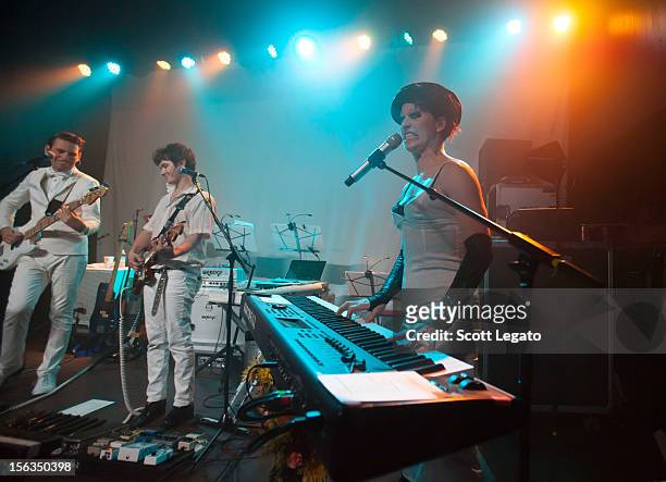 Amanda Palmer performs at St Andrews Hall on November 13, 2012 in Detroit, Michigan.