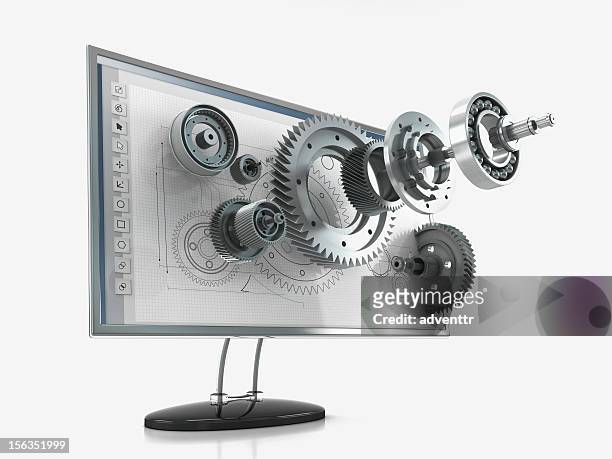 3d product visualization - machine part stock pictures, royalty-free photos & images
