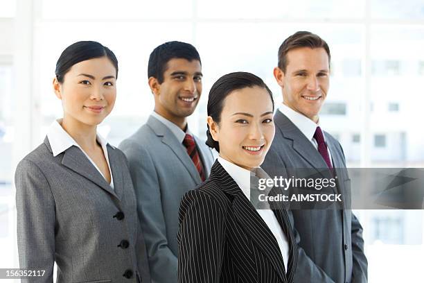 Equipa De Negcios, Foto de stock