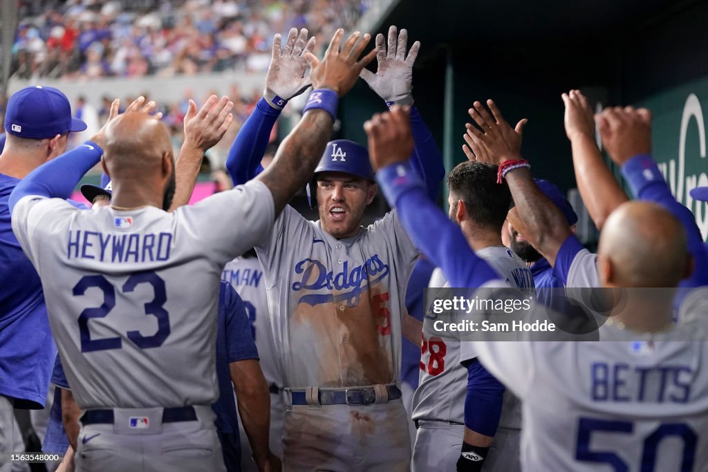 Los Angeles Dodgers v Texas Rangers