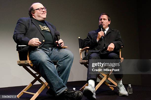 David O. Russell attends Meet The Filmmaker: "Silver Linings Playbook" at the Apple Store Soho on November 13, 2012 in New York City.