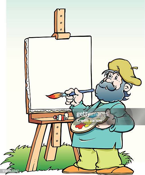 painter - painter artist stock illustrations