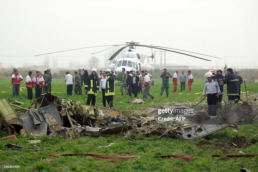 IRAN-AVIATION-ACCIDENT