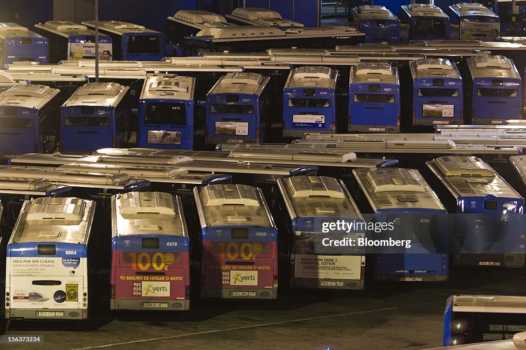 Spanish Unions Stage Second General Strike In Rajoy's First Year