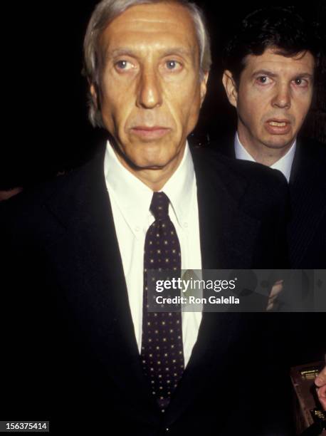Ivan Boesky attends his guilty plea hearing on April 23, 1987 at Manhattan Federal Court in New York City.