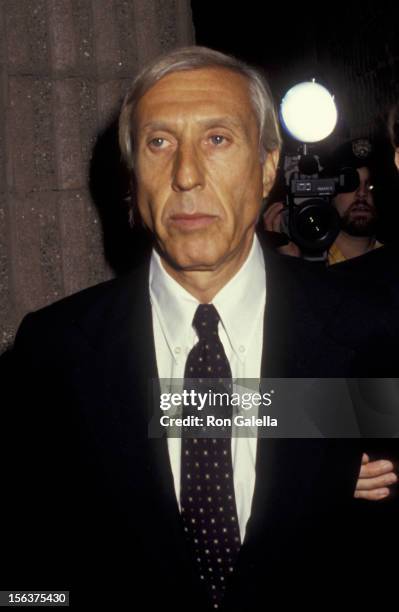 Ivan Boesky attends his guilty plea hearing on April 23, 1987 at Manhattan Federal Court in New York City.