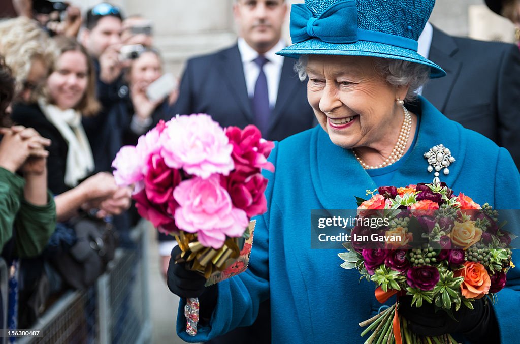 Queen Elizabeth II Visits The Royal Commonwealth Society